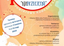 Przejdź do - XXV Powiatowy Konkurs Czytelniczy pn. „Poznaj historie niezwykłych Polaków z serią Nieprzeciętni”